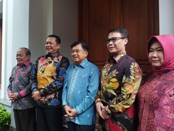 Pimpinan MPR Temui JK, Bahas Rencana Perbaikan Pemerintahan 5 Tahun ke Depan