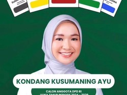 Sosok Kondang Ayu yang Langgar Pencalonan DPD RI, Ternyata Dulu Pernah Viral