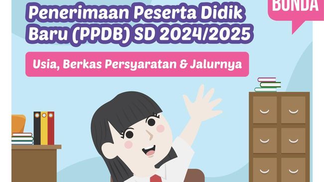 Penerimaan Peserta Didik Baru (PPDB) SD 2024/2025: Usia, Berkas