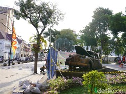 Ada Replika Mobil Mallaby di Taman Sejarah Surabaya, Ini Kisahnya