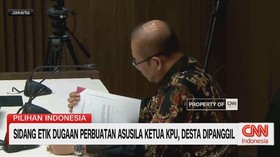 VIDEO: Sidang Etik Dugaan Perbuatan Asusila Ketua KPU, Desta Dipanggil