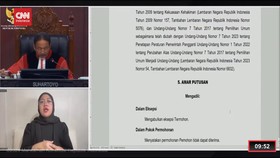 VIDEO: MK Tolak Gugatan PPP di Sengketa Pileg DPR RI Dapil Jatim