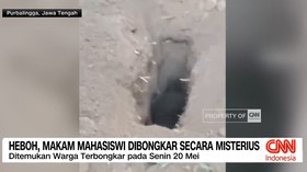 VIDEO: Heboh, Makam Mahasiswi Dibongkar Secara Misterius.