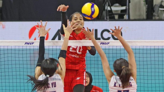 Dominasi Indonesia: Tim Garuda Sapu Bersih Singapura dalam Turnamen AVC Challenge Cup