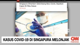 VIDEO: Kasus COVID-19 di Singapura Melonjak