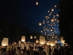 Tersedia 3.000 Tiket Nonton Lampion Waisak Borobudur, Dijual Mulai Besok