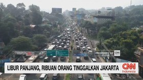 VIDEO: Libur Panjang Akhir, Ribuan Orang Tinggalkan Jakarta.