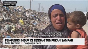 VIDEO: Pengungsi Hidup di Tengah Tumpukan Sampah