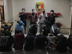 8 Pria Keroyok 2 Remaja gegara Tolak Balap Liar di Ternate Ditangkap