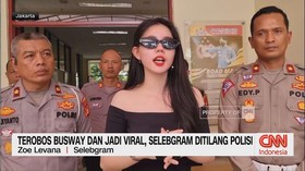VIDEO: Terobos Busway dan Jadi Viral, Selebgram Ditilang Polisi