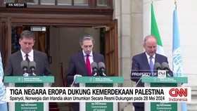 VIDEO: Tiga Negara Eropa Dukung Kemerdekaan Palestina