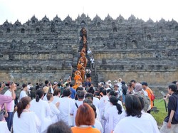 60.385 Orang Diprediksi Padati Candi Borobudur Jelang Perayaan Waisak 2024