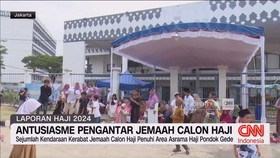 VIDEO: Antusiasme Pengantar Jemaah Calon Haji
