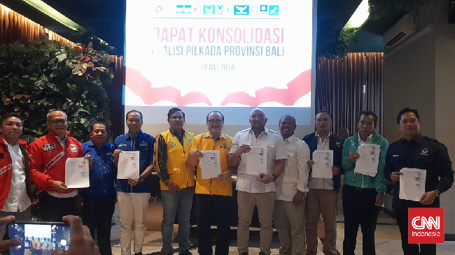 Pasangan Mantra-Mulia diklaim sudah mengantongi dukungan dari 11 DPW partai dan sudah dapat restu dari Jokowi dan Prabowo.