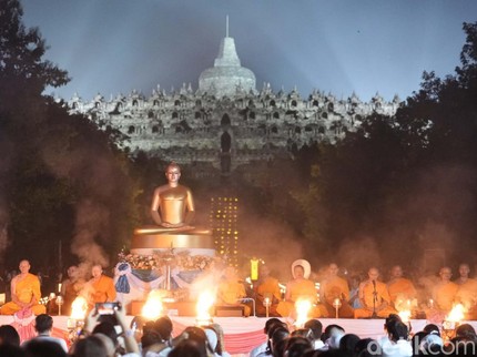 Candi Borobudur Bakal Dipasang Chattra, Apa Maknanya Bagi Umat Budha?