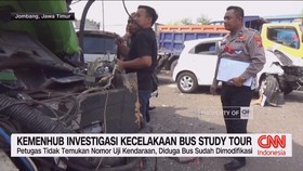 VIDEO: Kemenhub Investigasi Kecelakaan Bus Study Tour