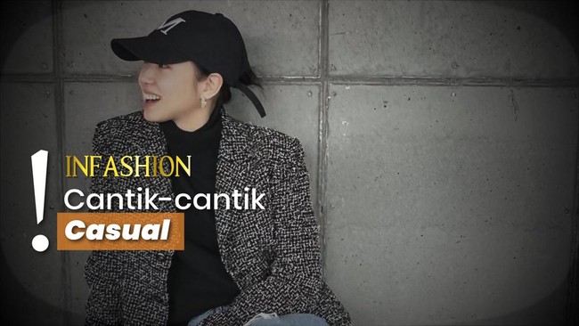 Intip Gaya Street Style ala Kim Go Eun Tak Lepas dari Topi