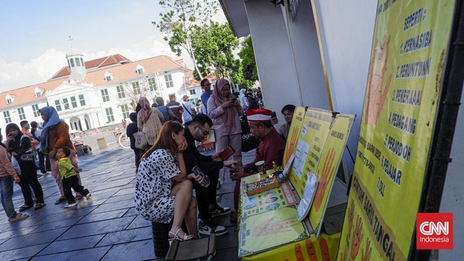 FOTO: Menengok Suasana Kota Tua Jakarta Ketika Libur Panjang