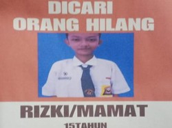 Rizki yang Dilaporkan Tak Pulang 2 Hari Usai Pulang Sekolah Ditemukan