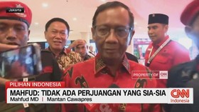 VIDEO: Mahfud: Tidak Ada Perjuangan Yang Sia-Sia