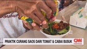 VIDEO: Praktik Curang Saos dari Tomat & Cabai Busuk
