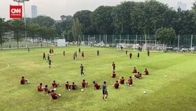 VIDEO: Latihan Terakhir Timnas U-20 Jelang TC di Markas Como