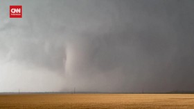 VIDEO: Detik-detik Tornado Ganas Berputar di Oklahoma
