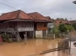 BPBD Sebut 10 Kecamatan di OKU Terdampak Banjir, Peninjauan Belum Surut