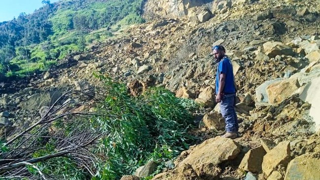 FOTO: Longsor di Desa Terpencil Papua Nugini Tewaskan Ratusan Orang