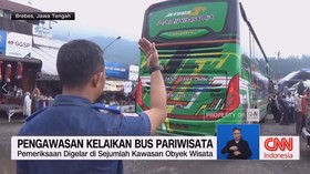 VIDEO: Pengawasan Kelaikan Bus Pariwisata
