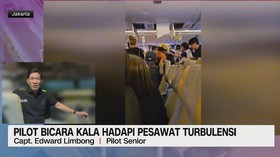 VIDEO: Pilot Bicara Kala Hadapi Pesawat Turbelensi