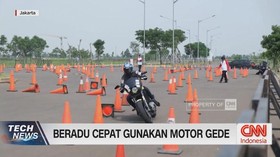 VIDEO: Beradu Cepat Gunakan Motor Gede