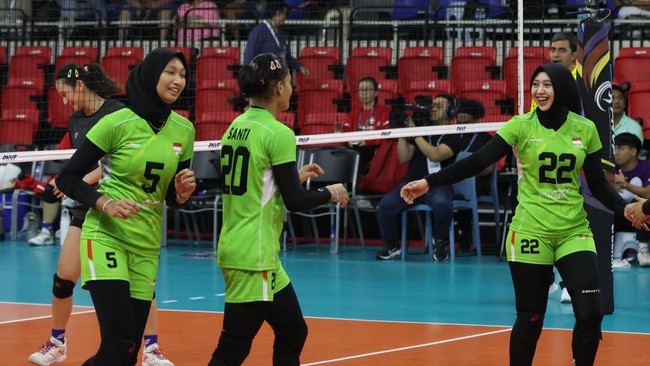 Duel Timnas Voli Indonesia vs Kazakhstan di AVC Challenge Cup 2024 akan bisa disaksikan lewat live streaming, Sabtu (25/5).