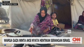 VIDEO: Warga Gaza Minta Aksi Nyata Hentikan Serangan Israel
