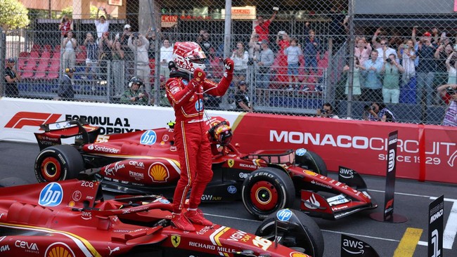 Leclerc Meraih Kemenangan Berkesan di Monaco, Verstappen Tersungkur di Urutan Rendah