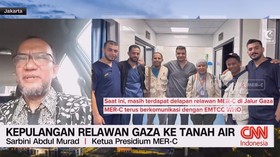 VIDEO: Kepulangan Relawan Gaza Secara Bertahap