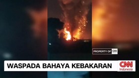 VIDEO: Kilang Minyak PT Pertamina Terbakar