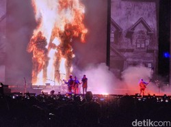 Visual Effect di Konser Avenged Sevenfold Bikin Penasaran Warganet!
