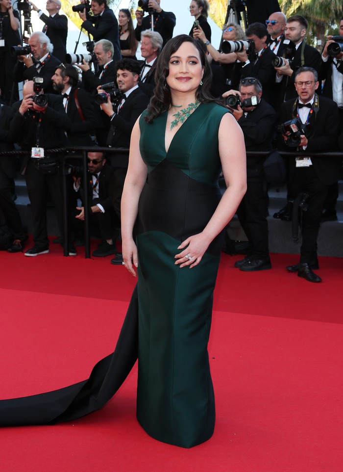 CANNES, FRANCE - MAY 24: Lily Gladstone attends the closing ceremony red carpet at the 77th annual Cannes Film Festival at Palais des Festivals on May 24, 2024 in Cannes, France. (Photo by JB Lacroix/FilmMagic)
