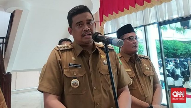 Gerindra disebut berkesempatan besar mengusung Bobby Nasution di Pilgub Sumut 2024. Gerindra bakal membangun komunikasi dengan PDIP.