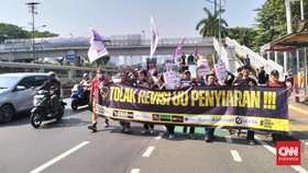 Jurnalis hingga DPR Aceh Ikut Tolak RUU Penyiaran