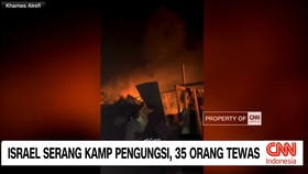 VIDEO: Israel Serang Kamp Pengungsi, 35 Orang Tewas.