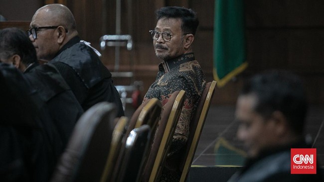 Istri, anak dan keluarga disebut tak ikut menghadiri sidang tuntutan Syahrul Yasin Limpo.