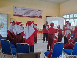 Kemensos Goes to School di Aceh Utara, Tanamkan Peduli Lansia Sejak Dini