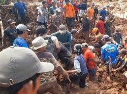 3 Warga Tewas Tertimbun Longsor di Tanggamus, 1 Hilang