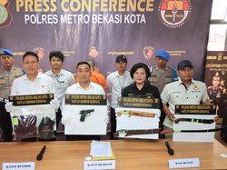 Komplotan Perampok Berpistol di Bekasi Sudah Beraksi di 8 Minimarket