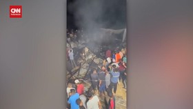 VIDEO: 34 Tewas Akibat Militer Israel Bom Kamp Pengungsi di Rafah