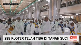 VIDEO: 298 Kloter Telah Tiba di Tanah Suci