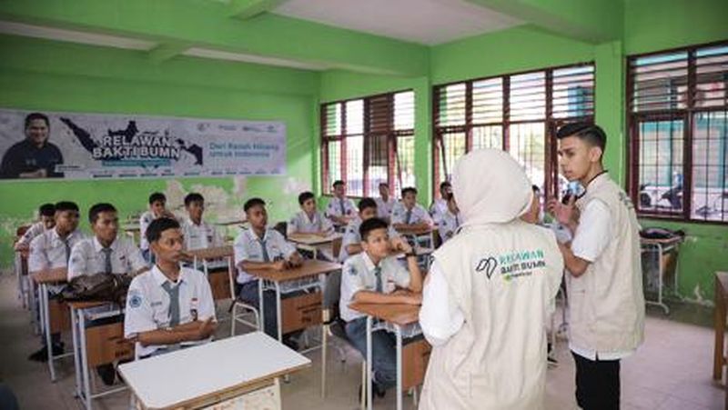 Kementerian BUMN kembali menghadirkan Program Relawan Bakti BUMN sebagai wujud nyata penerapan budaya AKHLAK