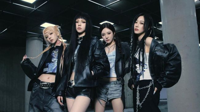 aespa resmi merilis album penuh perdana berjudul Armageddon dengan title track serupa pada Senin (27/5).